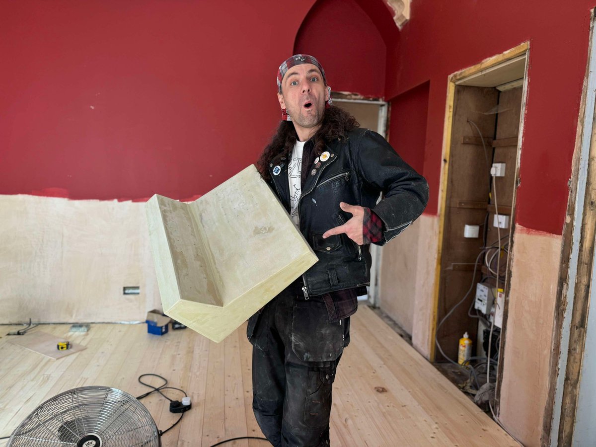 In today's BHS update, Caz reveals his amazing wip on a  <a href="/AmicusHorror/">Amicus Productions</a> prop for In the Grip of Terror. Grading's nearly done on our #lovecraftian medieval #horror epic 'The Reign of Queen Ginnarra' and we fix a major tile design flaw in our set! Read it all in my Bio Link Bio! 😃