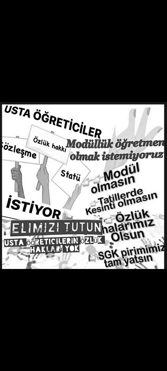 #KOTAYAhayırUSTAÖĞRETİCİmağdur