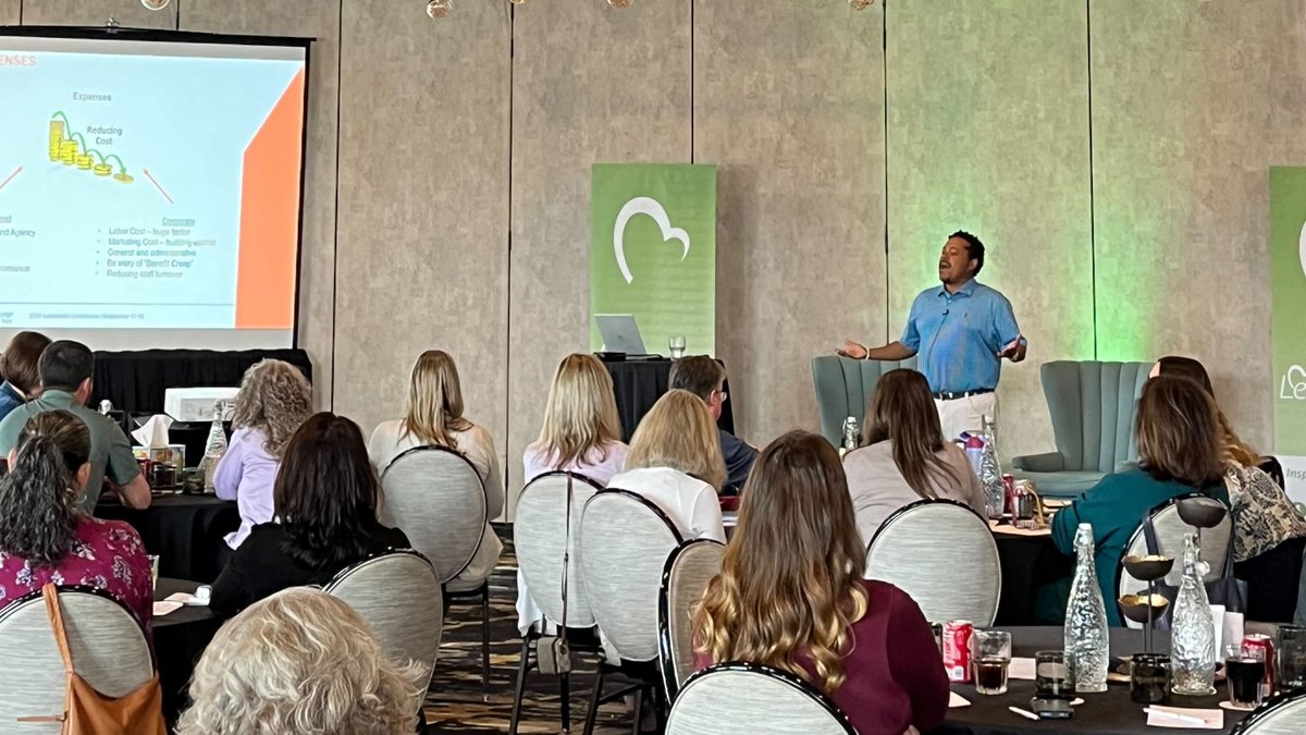 A huge thank you to Brandon Powell, Managing Director at Ziegler, for leading an insightful session today on building sustainable organizations in aging services at #LeaderCon24. 

We’re proud to have <a href="/Ziegler_Co/">Ziegler</a> as a 2024 Partner!