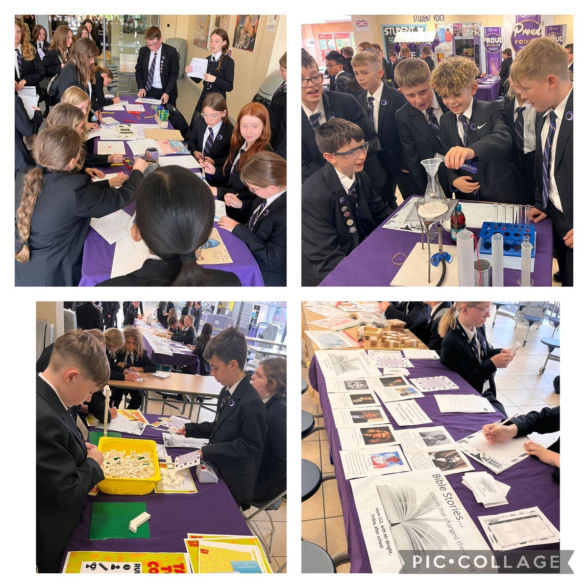 Outwood_Valley's tweet image. Our KS3 students loved the enrichment fair this afternoon and finding out about all the fun clubs that they can attend after school. 💜
#LearningOutsideTheClassroom #enrichment #ValuedAtValley