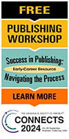 Publishing your work is important, find out how to do it! GSA Connects 2024: Success in Publishing Workshop, led by Nancy Riggs and Robinson Cecil. GeoCareers Corner, Sunday, 9/22 10-11:30. Register now! geosociety.org/GSA/Publicatio… #GSA2024