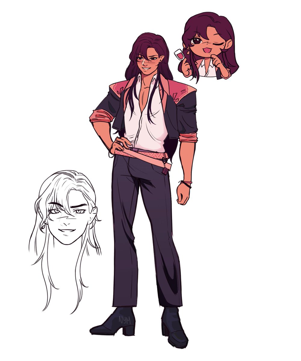 stardustmach1ne's tweet image. Redesign of kenzo! I honestly didn't remember his first design to be so... like that 😶‍🌫️

#art #artist #oc #originalcharacter #ArtistSpotlight #artistsonx #ArtistsOnTwitter