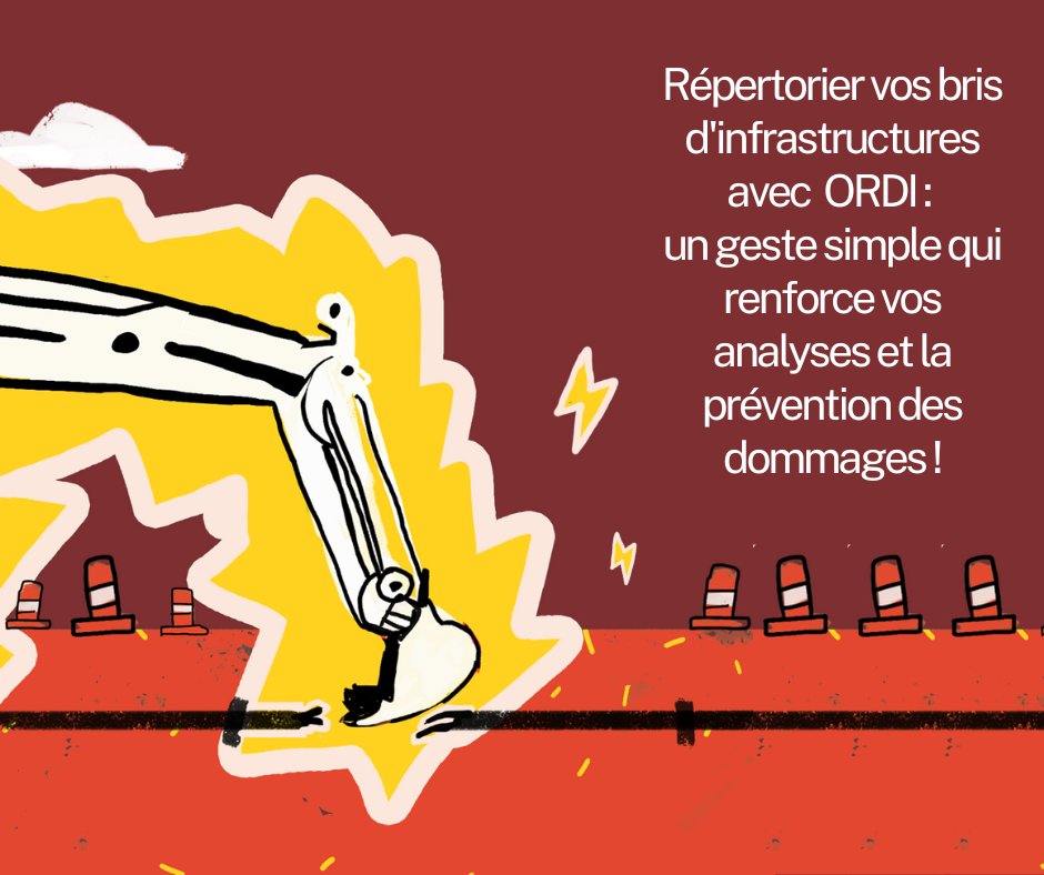 InfoExcavation's tweet photo. Utilisez l'outil ORDI pour transformer les incidents en données cruciales. Propriétaires d'infrastructures souterraines et municipalités, consignez vos bris pour optimiser la prévention des dommages. Chaque donnée compte! 
🔗En savoir plus:  https://t.co/oq9H9rjMl3
 #DIRT https://t.co/iuBdHMbLMH