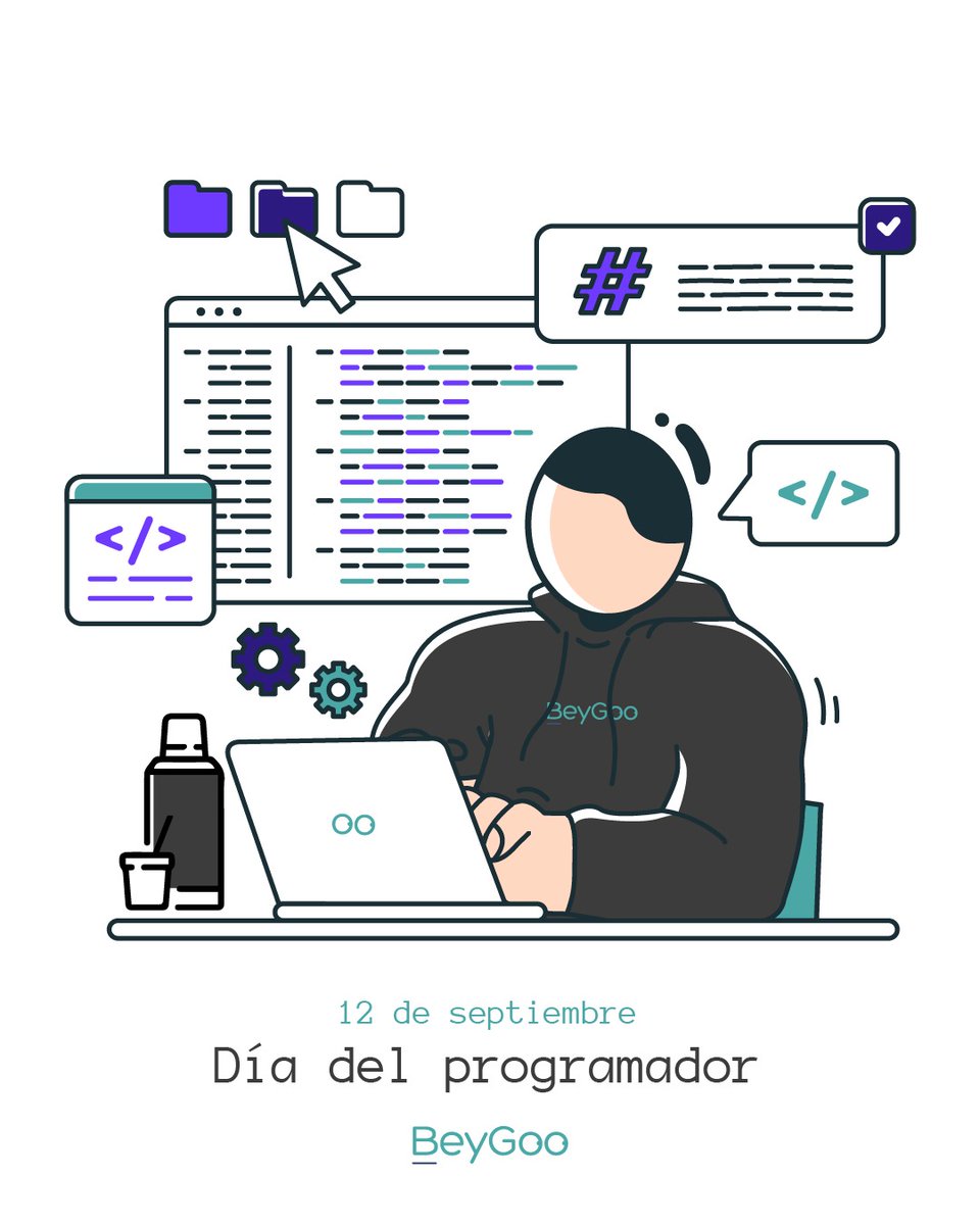 En BeyGoo, queremos saludar a nuestros programadores, quienes con su talento hacen que todo funcione. Cada línea de código es un paso adelante para construir un futuro digital más seguro y eficiente. A todo el equipo de programadores de BeyGoo y a la comunidad, ¡FELIZ DIA!