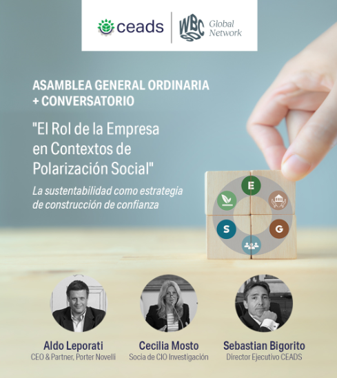 #ActualidadCEADS En el marco de la Asamblea General Ordinaria del CEADS, se llevó a cabo el conversatorio "El rol de la empresa en contextos de polarización social".