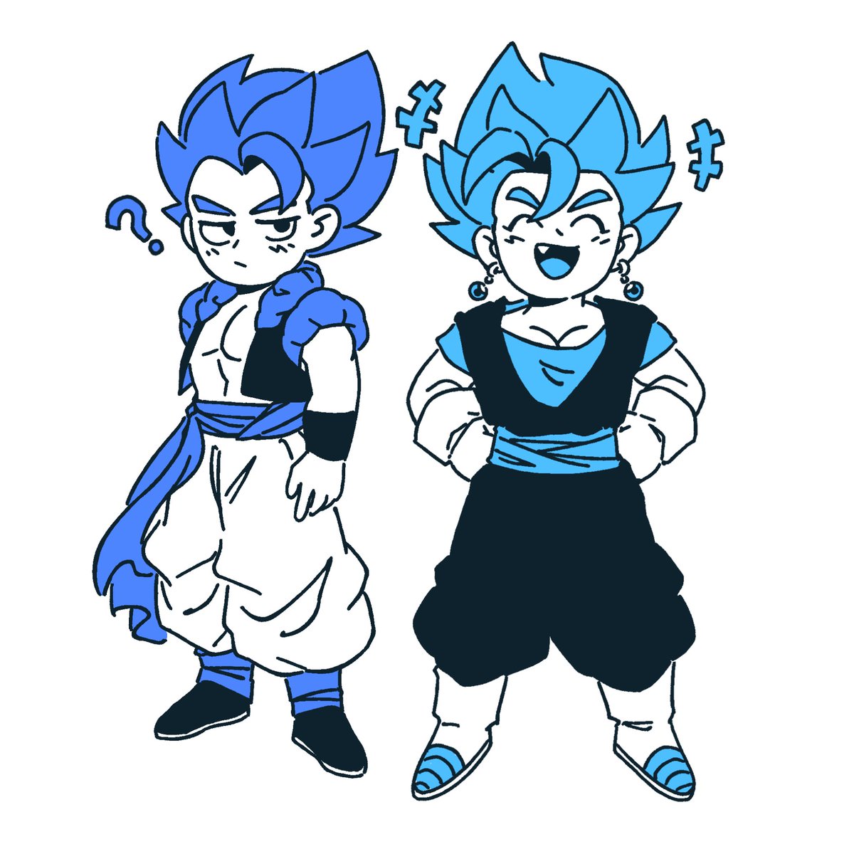 Blue duo!
#DragonBall