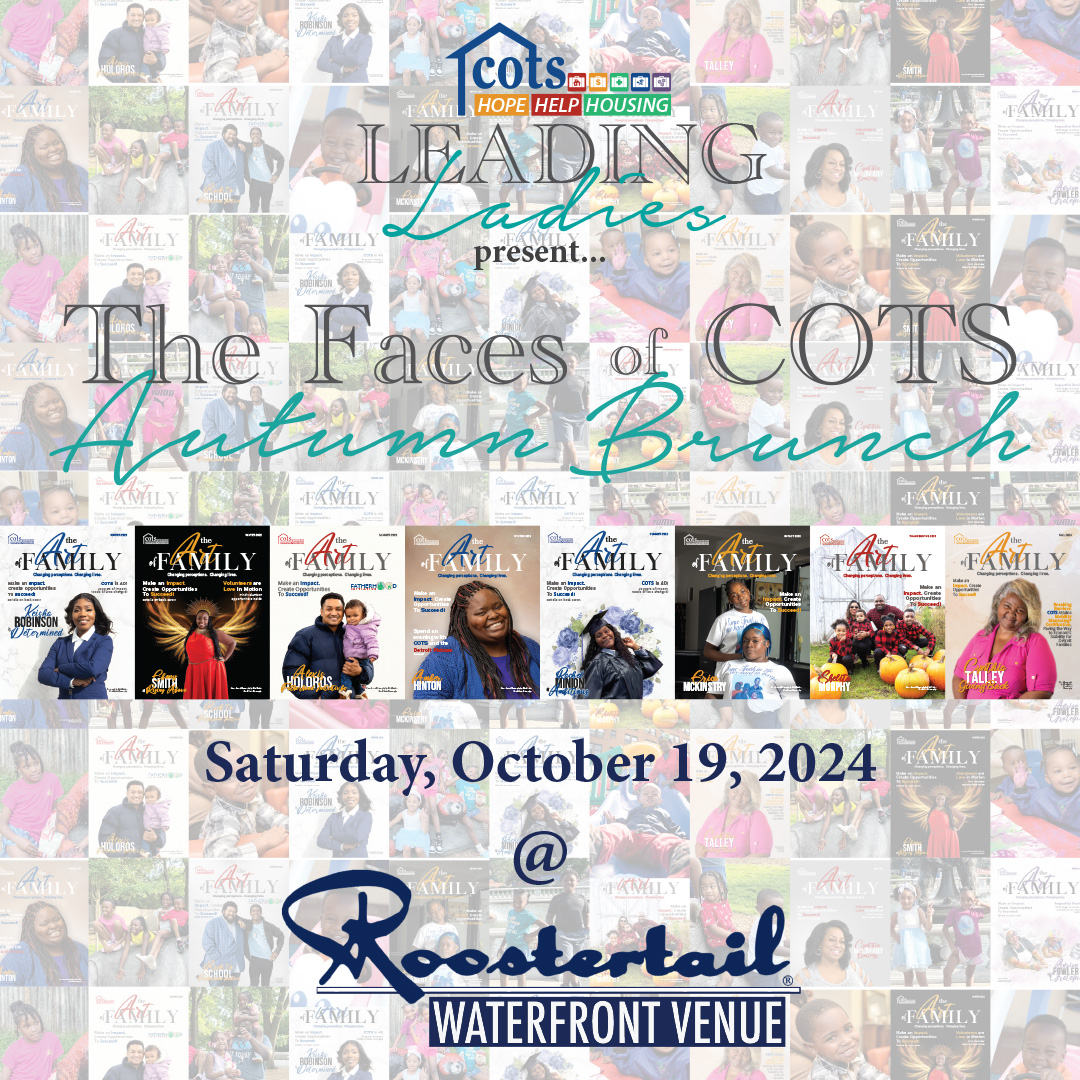 At the Leading Ladies Brunch on Oct. 19, hear stories of triumph. Meet families and learn about their journeys ⏰ Be inspired and make new connections with others who have a passion for giving back!

Register: cotsdetroit.org/events 

#COTSDetroit #LeadingLadies #detroitevents