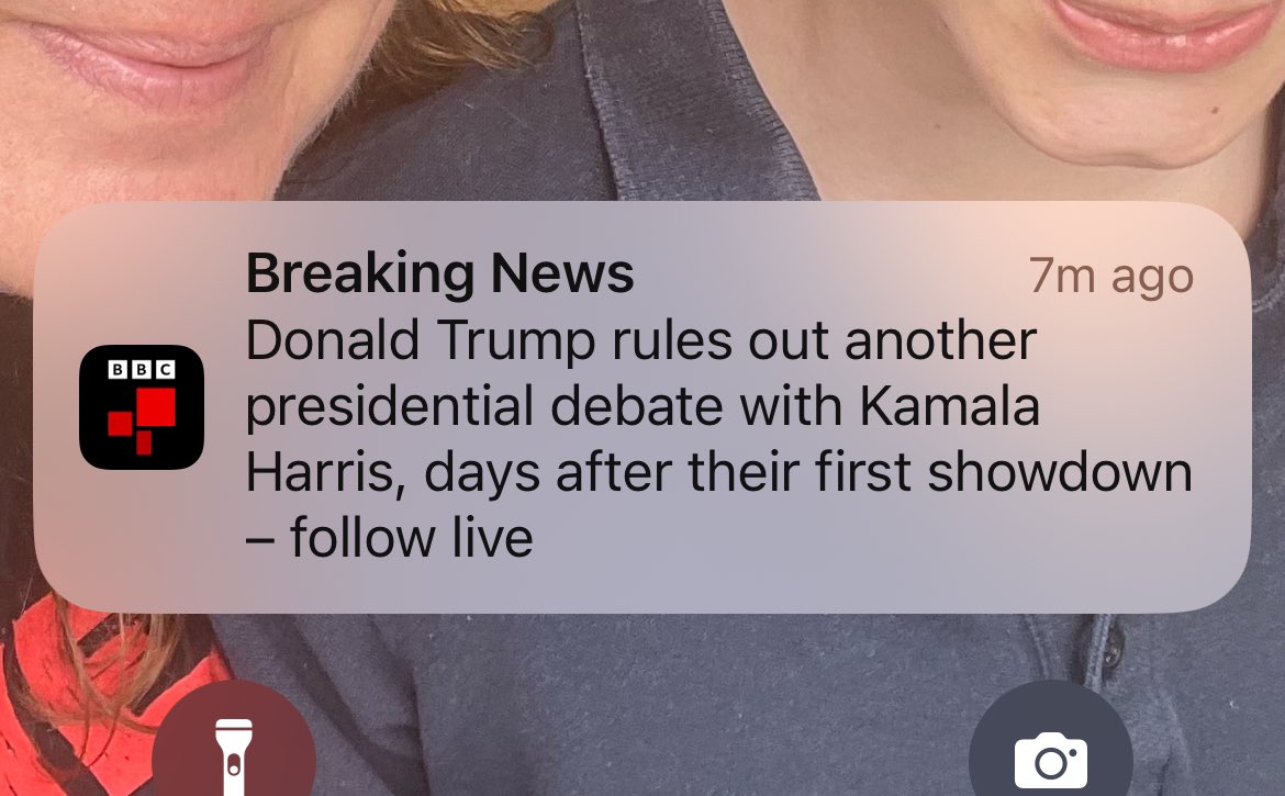 What a baby #Trump