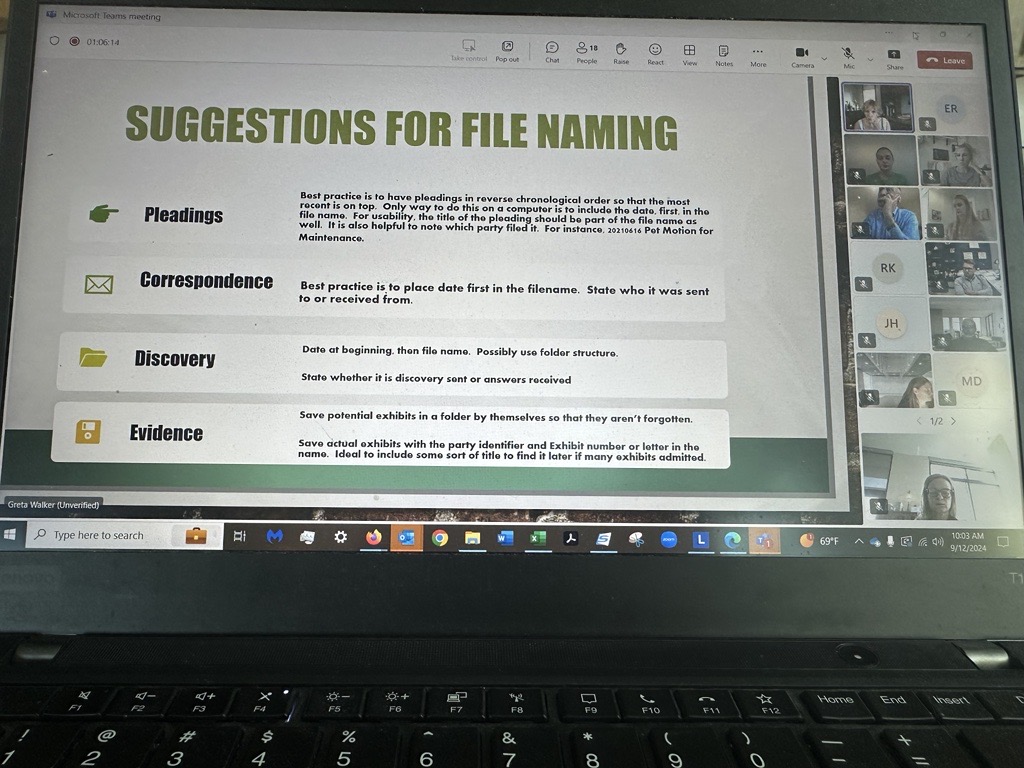 NKYCollab's tweet photo. What a great virtual session with ANKCP, led by our own @GretaHoffman, on best practices and improving efficiency for clients and families in NKY! #ANKCP #CollaborativeLaw https://t.co/GDFFRRBz3x