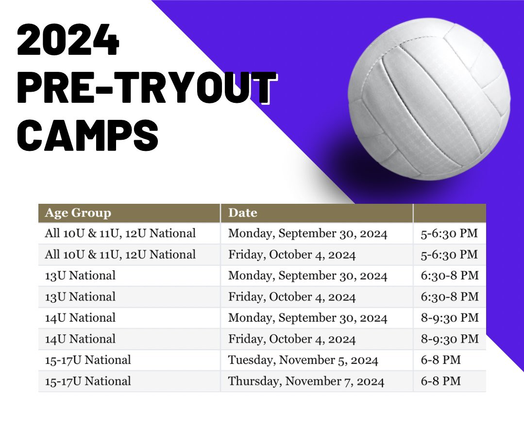 Club is coming!  Checkout the website to register for 2024 pre-tryout camps and tryouts! #beelite