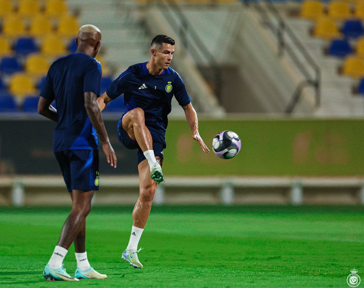 almansor1616's tweet photo. @AlNassrFC ختام الاستعداد الفوز والنقاط الثلاثة لنصرنا الابطال مساء غدا امام الاهلي بإذن الله 💪💛 #النصر_الأهلي https://t.co/CtYQPVL1fF