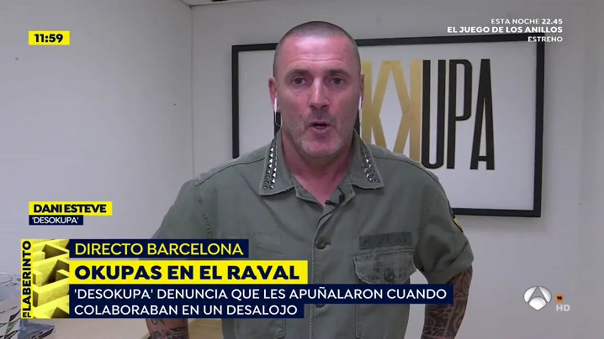 JulianMaciasT's tweet image. Atresmedia denunciará a Dani 'Desokupa' por las amenazas a trabajadores de Equipo de Investigación... 
Después de años alimentando el monstruo.