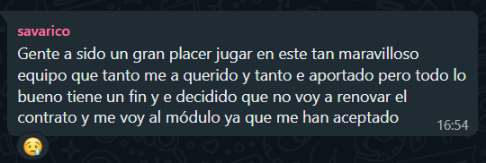 ACCalorMijas's tweet photo. OFICIAL

El jugador Salvador Ríos abandona el club con efecto inmediato.

En el AC Calor le recordaremos como un defensa feroz que supo aceptar su rol en el equipo y se dejaba la piel en el campo cuando tenía la oportunidad.

Esta es su carta de despedida 👇

¡Mucha suerte! https://t.co/5RCMVzwZyT