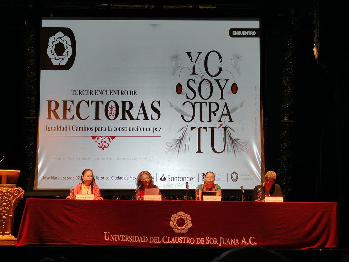 UAdeCDefensoria's tweet photo. 👉Hoy, la Dra. Magda Yadira Robles Garaza, titular de la Defensoría, estuvo presente en el Tercer Encuentro de Rectoras. Igualdad. Caminos para la construcción de paz, representando a la Universidad Autónoma de Coahuila.
#UAdeC #DefensoríaUAdeC #ZonaDDHH https://t.co/Af9msYzmQm