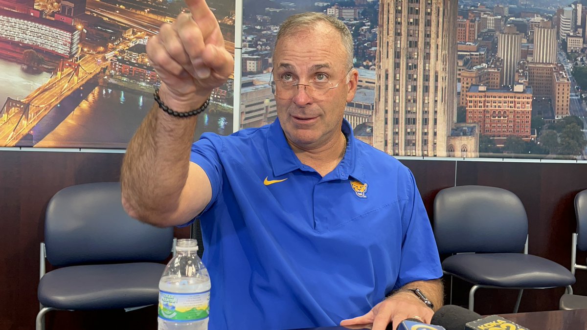 It was a beautiful week in Pittsburgh, but Pitt practiced indoors all week. Why? 

"Extra careful. You've got people in the hills. They live in the hills and they've got binoculars. Mountaineers, man, they're up there. In the mountains right there. Hey, take nothing for granted."