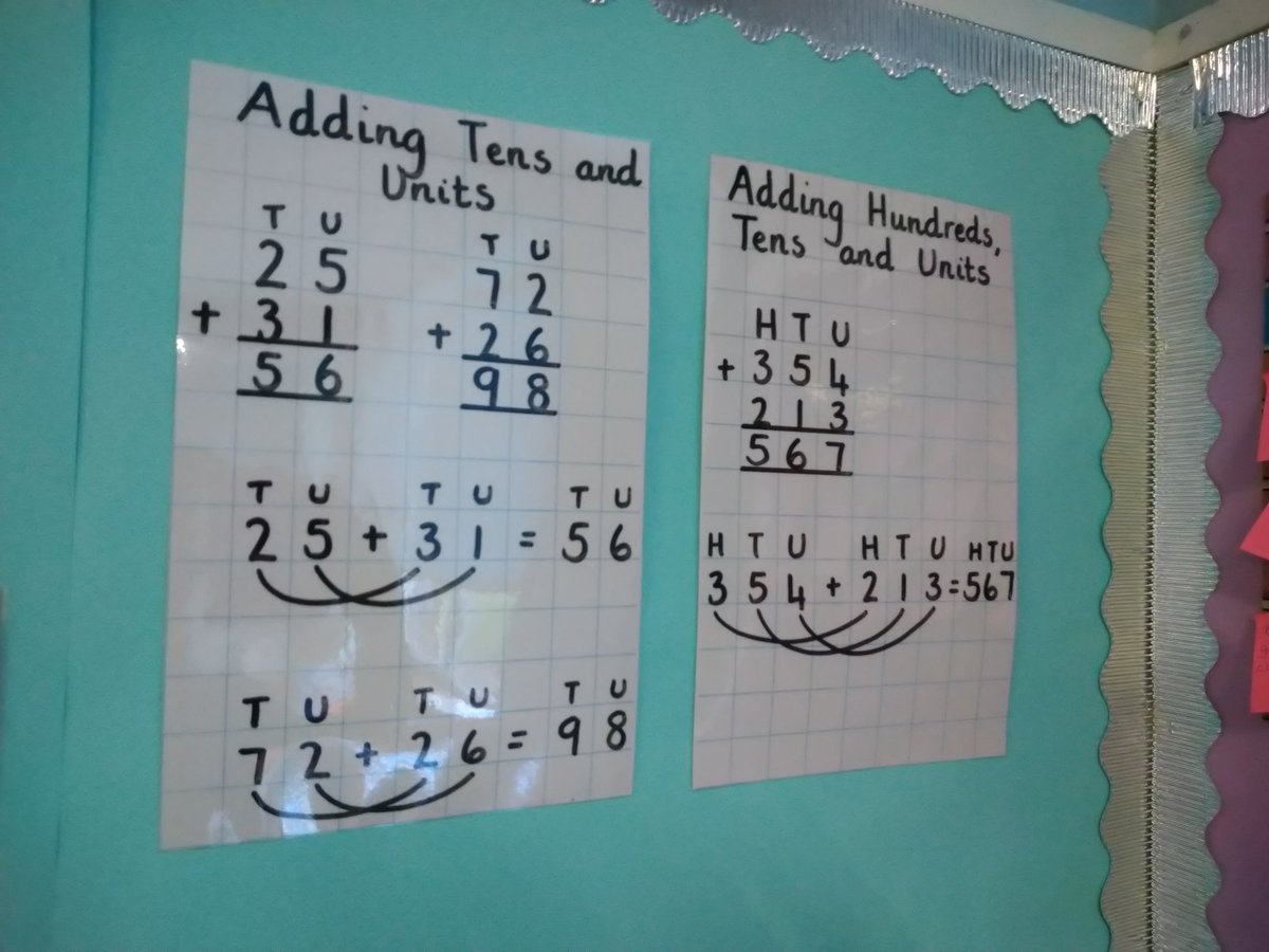aps_miss's tweet photo. P1 - 4's Numeracy Working Wall shows our learning so far this term through our Number Talks and follow up work for Addition.
#exploremoreatADLC
#UNCRCArticle28
#UNCRCArticle29 https://t.co/JQ0MDyxxVc