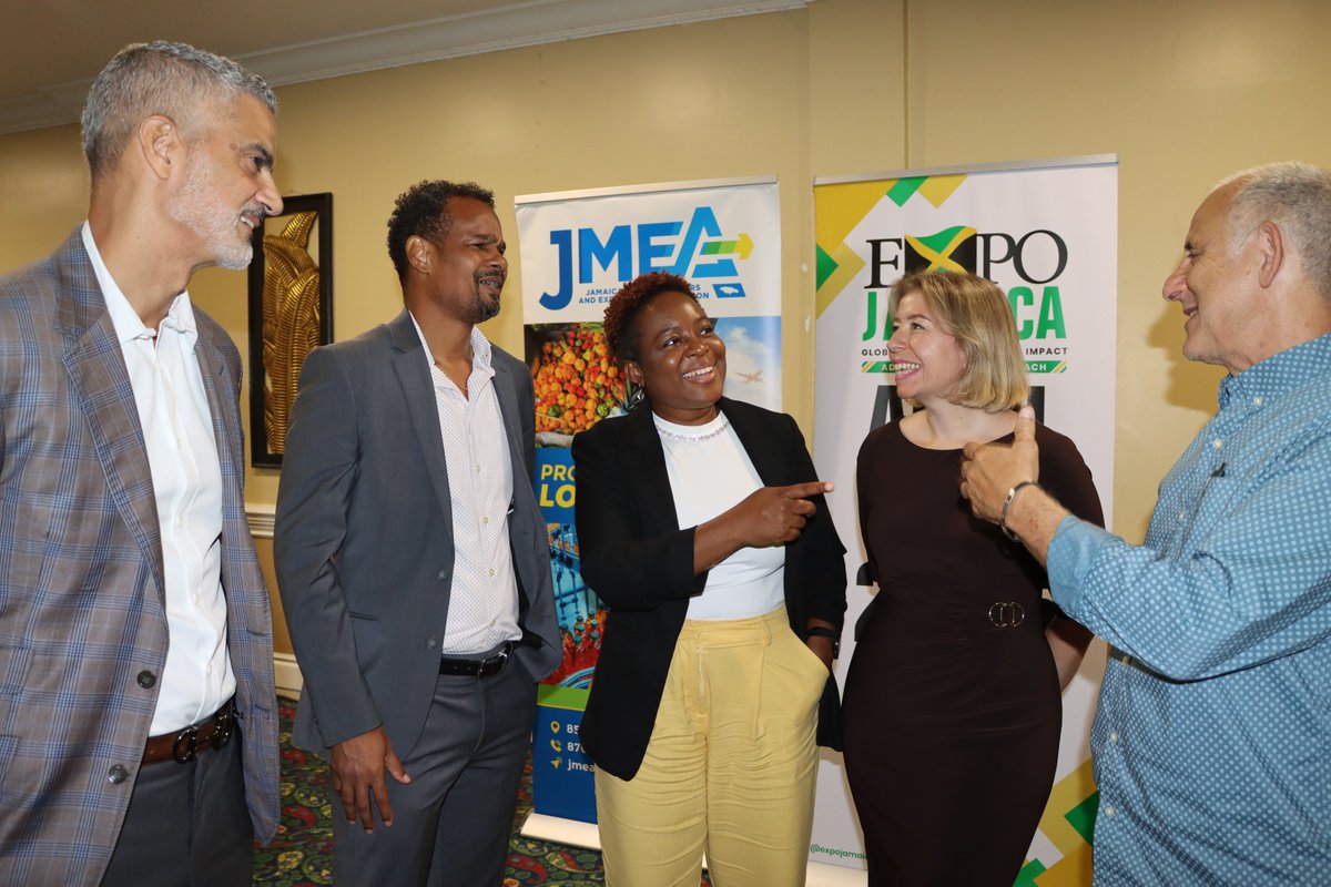 theJMEA_'s tweet photo. @theJMEA_ recently concluded their AGM today, electing a new board.
We're excited to announce the re-election of President Sydney Thwaites and Deputy President Kathryn Silvera, as well as the election of Damion Dodd from Seprod Group as Treasurer.
#JMEAatWork #AGM #Leadership https://t.co/NFbXdZj6NM
