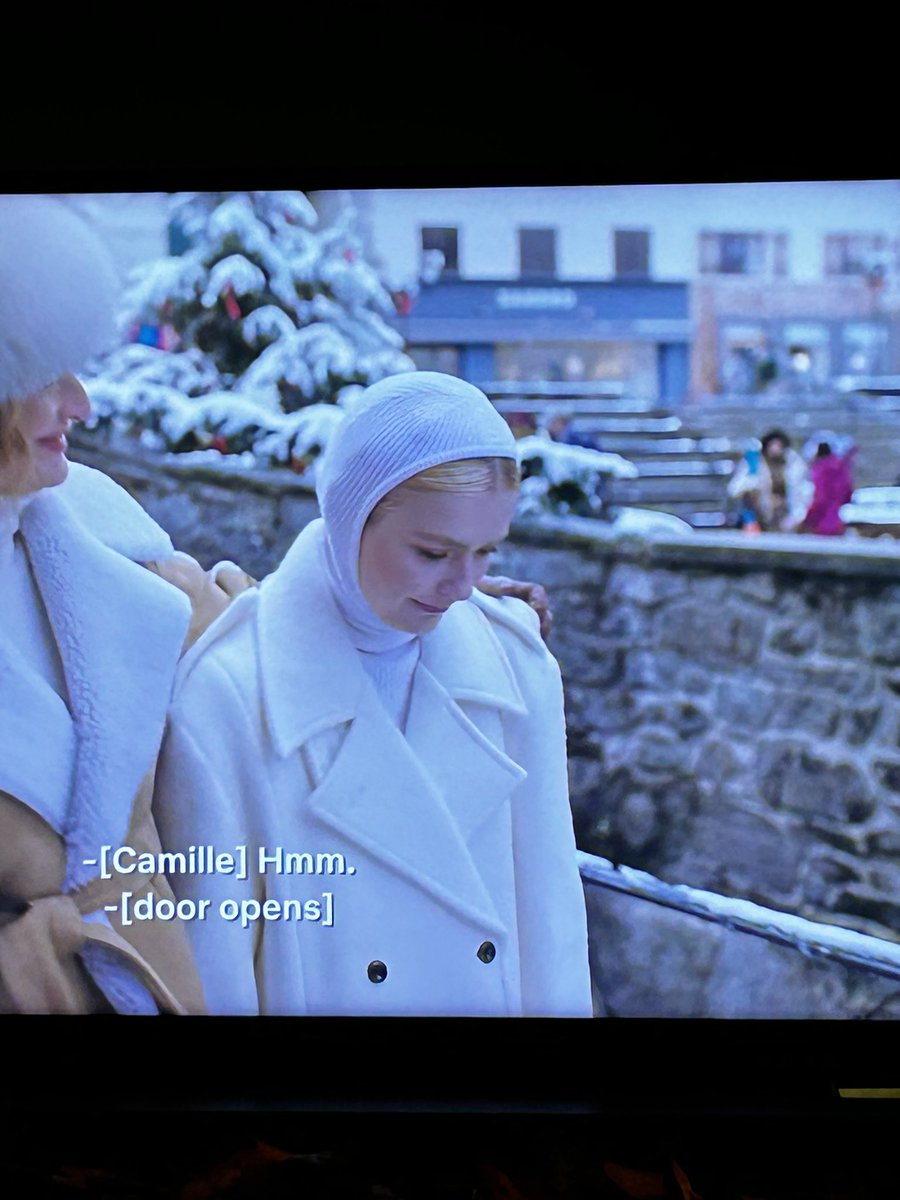 MissMoonFace92's tweet photo. I’m sorry but WHO did she piss off in the costume department because what are these ridiculous outfits?! #EmilyInParis #EmilyinParisS4 https://t.co/3BC0c16uTP