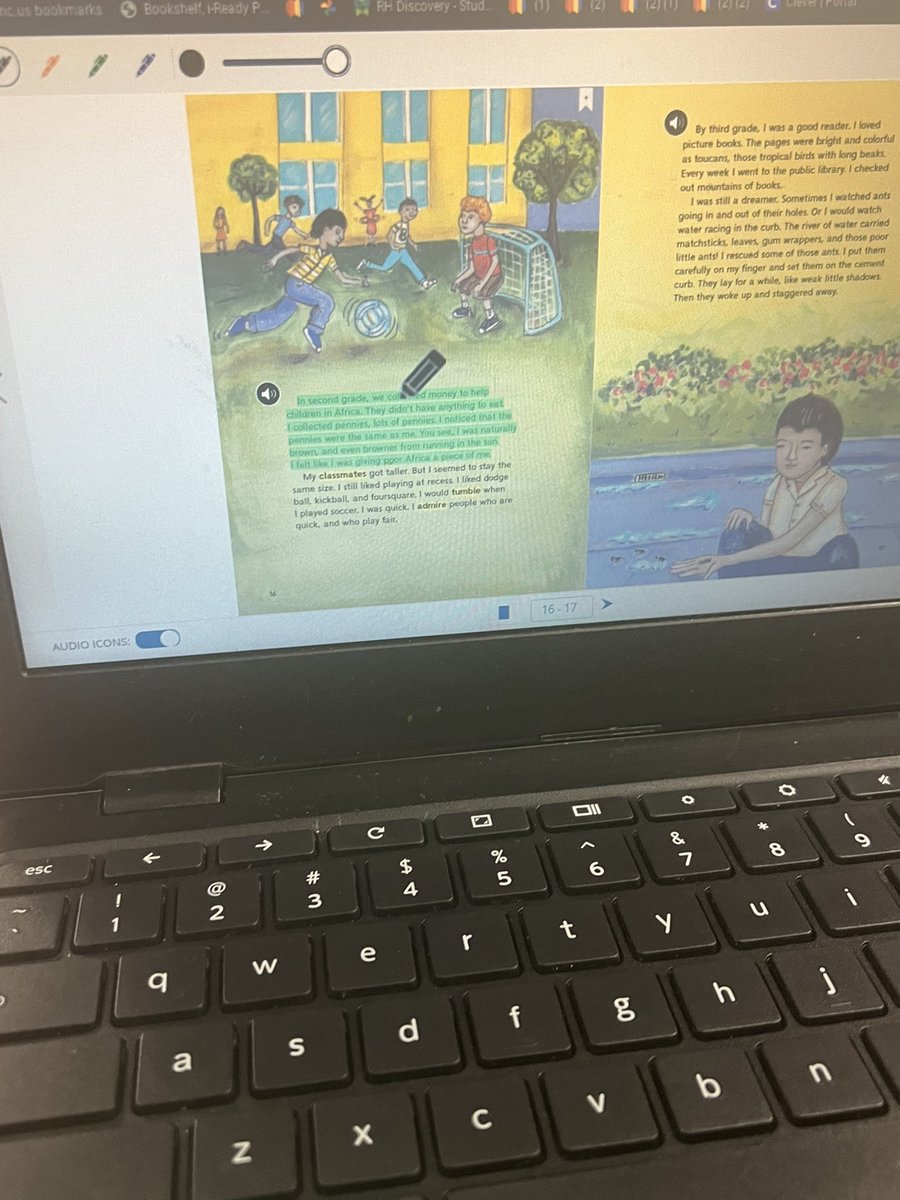 MsRJones35's tweet photo. Connected sentences and paragraphs with my students today and they were on it 😊 #thirdgrade #everyjourneyhasagreatstory @rpeters_SES @PrincipalD17 @Scurlockbears https://t.co/833kZmvdPi