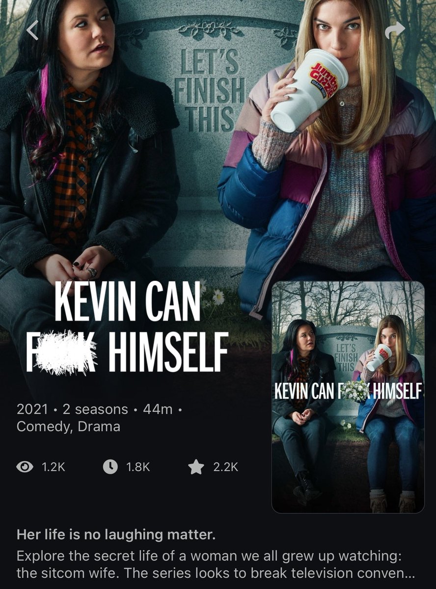 Natalie_ACR's tweet photo. What I’m watching tonight. Love the concept of flicking between a comedy and a drama #kevincanfhimself https://t.co/uWFdF54NsM