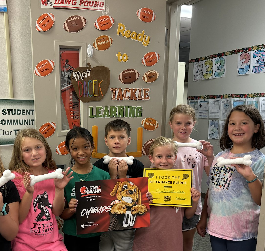 GV third graders know every day counts!! <a href="/SITG_Network/">Stay in the Game! Attendance Network</a> <a href="/SITG_Browns/">Stay in the Game! Attendance Network</a> #SITGSeptember.