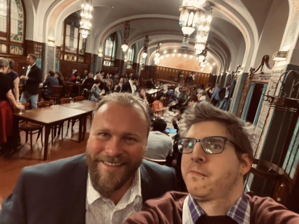 Awkward selfie with the man himself <a href="/MKlugar/">Miloslav Klugar</a> at the <a href="/GESummit/">GESummit</a> 2024 Social Evening #GES2024