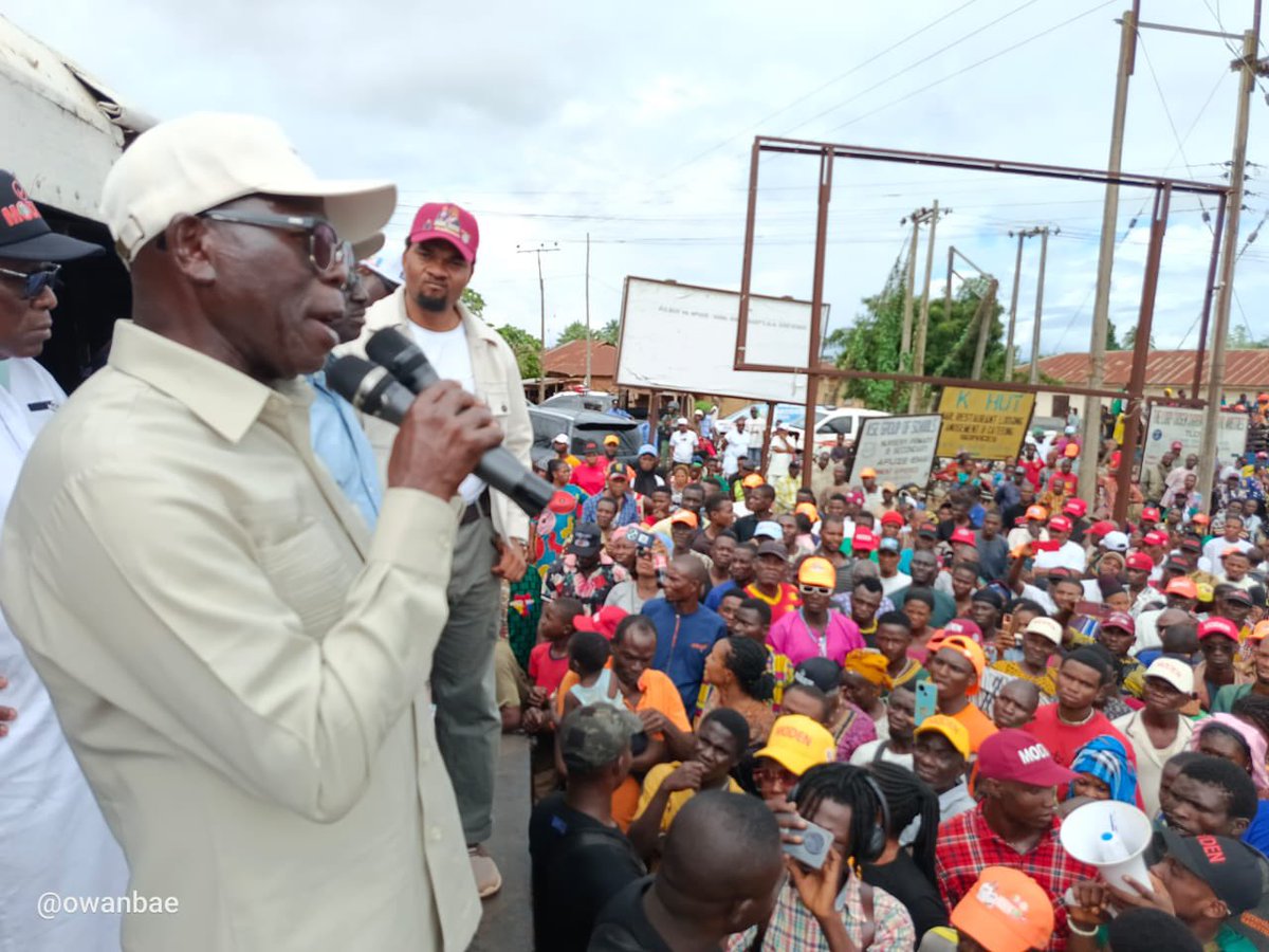Harmless47's tweet image. Emai ward one and two campaign flag off in Owan East.

#ANewEdoIsRising 
#moden
#VoteAPC.
