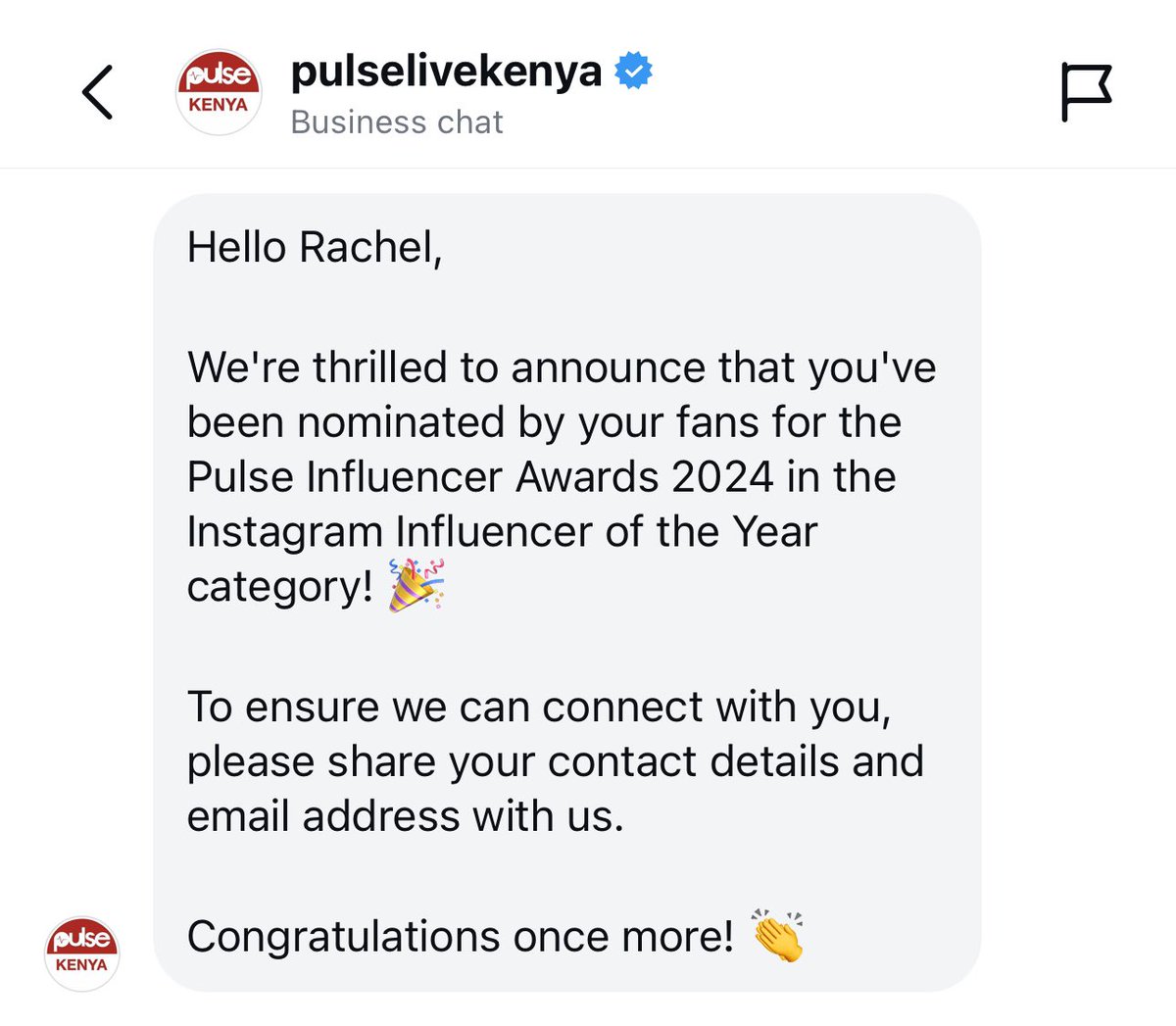 RachelMbuki's tweet photo. Thank you so much for the #PulseInfluencerAwards nomination! Please vote for me here: https://t.co/4HSlg4tqKm. It means so much to me to be nominated at Kenya’s most prestigious awards next to such amazing people esp being that I’m all the way over here. Thank you so much 😭🥲❤️ https://t.co/ckRmDBbAJu