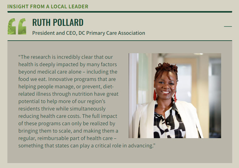 DCPCA's tweet image. Food security &amp;amp; diet play a large role in our overall wellness. Ruth Pollard, DCPCA President &amp;amp; CEO, provided insight in @CapitalFoodBank&apos;s #HungerReport2024. #DYK that nearly 1.5 million people experienced food insecurity in the last 12 months? Read more: ow.ly/PljY50Tmo8L