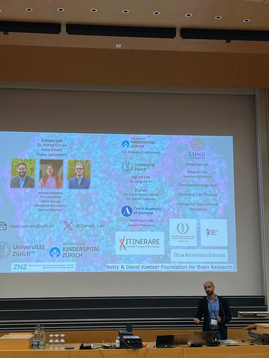 Great to have joined the excellent scientific community at ZNZ and present the work our lab does in the ZNZ symposium!