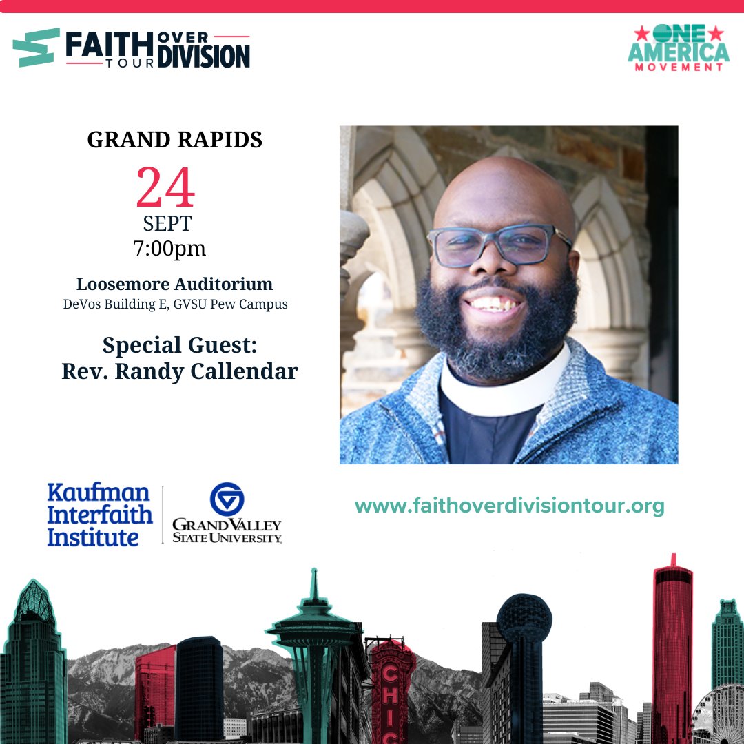Toxic Polarization is a spiritual crisis, and faith is a powerful response to the divides we face as a society. Join us to find hope as we explore how to draw on our faith traditions to build a shared future for all of us.
faithoverdivisiontour.org
#Tacoma #GrandRapids