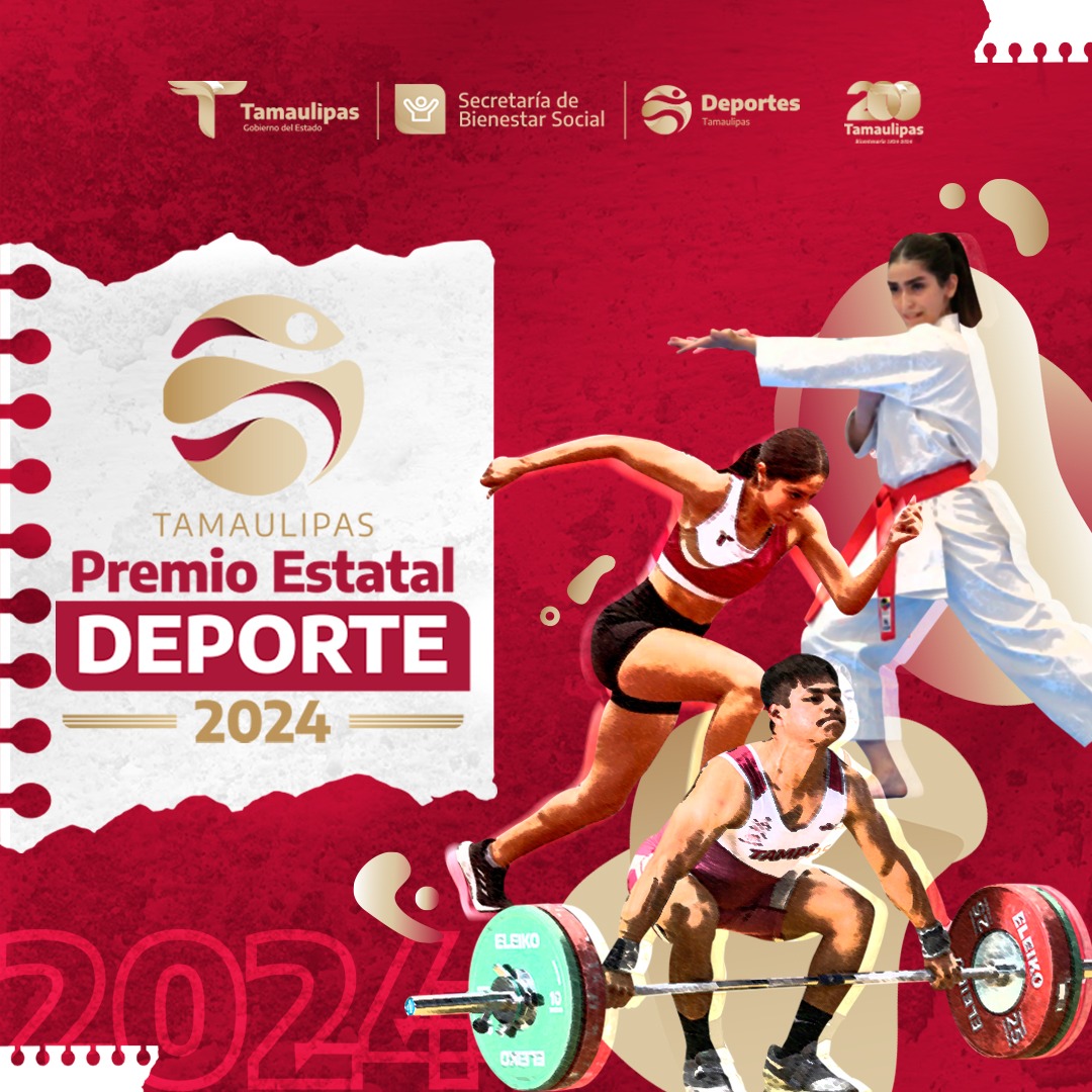 ⚽️🏀🥊El Instituto del Deporte de Tamaulipas convoca al “Premio Estatal del Deporte 2024”💪

‼️La convocatoria cierra el 15 de Octubre. ¡Asegúrate tener tu hoja de registro y participar!

👀Te dejamos el link para acceder a todas las convocatorias.🙌

👇
tamaulipas.gob.mx/deporte/convoc…