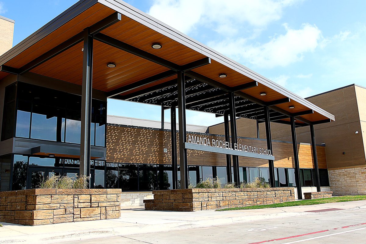 nstar2012's tweet photo. Here’s a close-up look at Rockwall ISD’s new Amanda Rochell Elementary School, one of the projects we completed this summer. https://t.co/g4lOhcjxPv