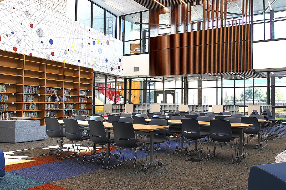 nstar2012's tweet photo. Here’s a close-up look at Rockwall ISD’s new Amanda Rochell Elementary School, one of the projects we completed this summer. https://t.co/g4lOhcjxPv