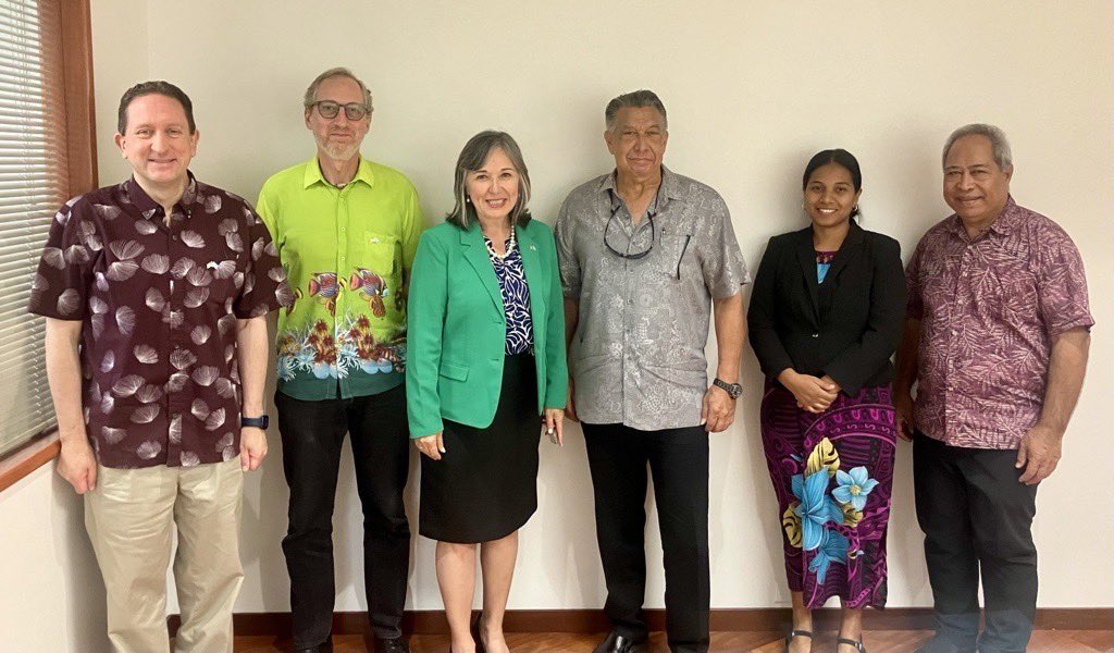 AsstSecCantor's tweet image. Last week I had a highly productive time in Honolulu, Hawaii chairing Joint Economic Committee meetings with the Federated States of Micronesia and the Republic of the Marshall Islands. We made significant progress discussing approximately $190 million in FY25 economic assistance