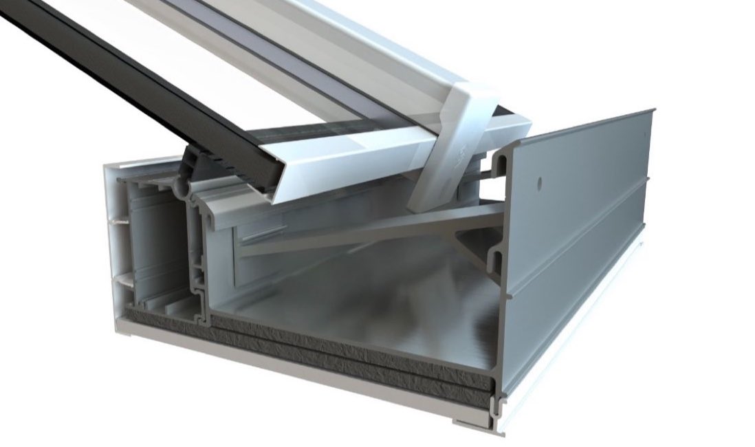 The S2 glazed roof box gutter has been designed to cater for UNLIMITED spans without the need for gallow brackets or brick piers. 

The S2 box gutter is able to span an unlimited distance, out performing all other glass roof systems. 

This is real innovation