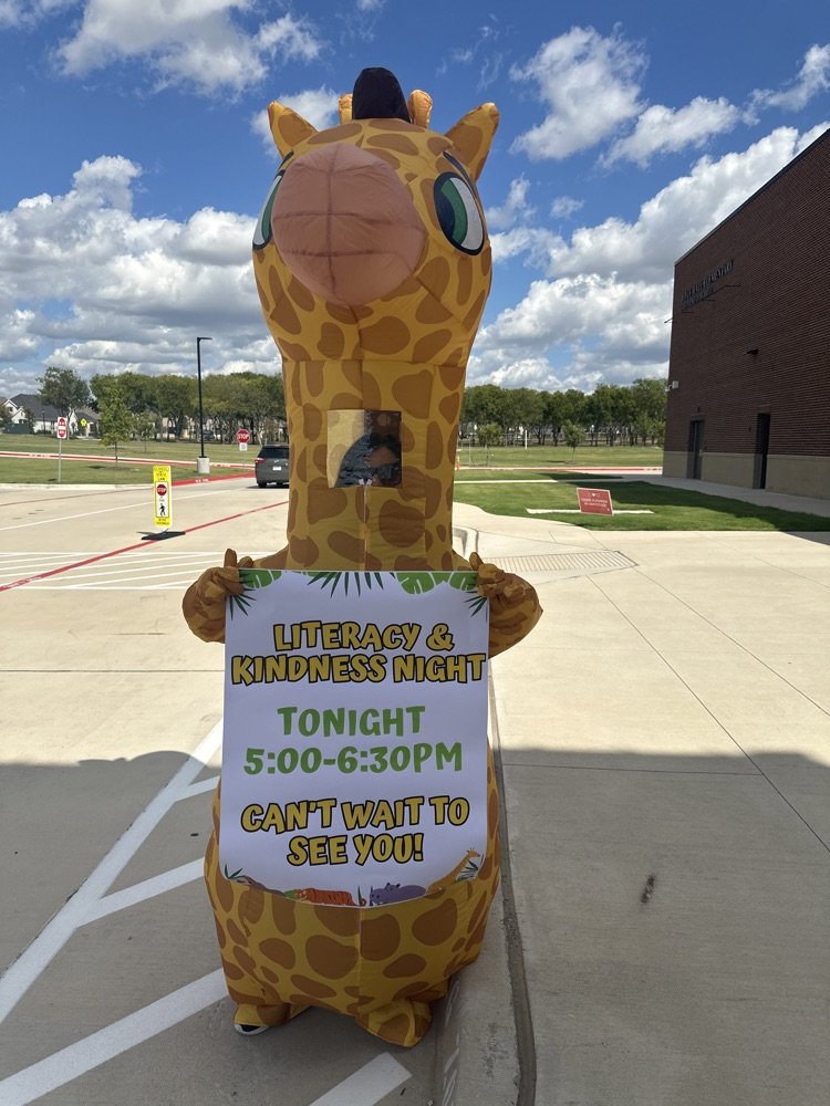 PISDHallElem's tweet photo. Come get "Wild About Kindness" with us tonight from 5:00-6:30! #HallAboard #HallMeansAll https://t.co/9xfyKybhxI