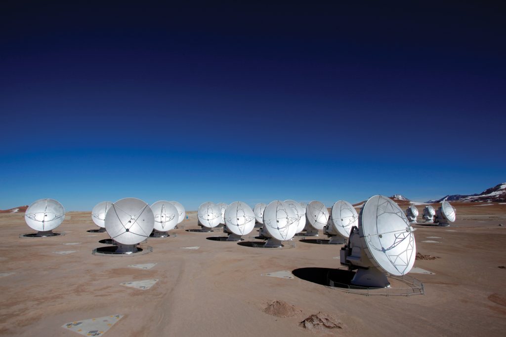 Congratulations to the international partnerships and staff that make ALMA possible. The team just hit a milestone, with a record-breaking 3,810 hours of successful scientific observations so far this cycle! <a href="/almaobs/">ALMA Observatory📡</a>