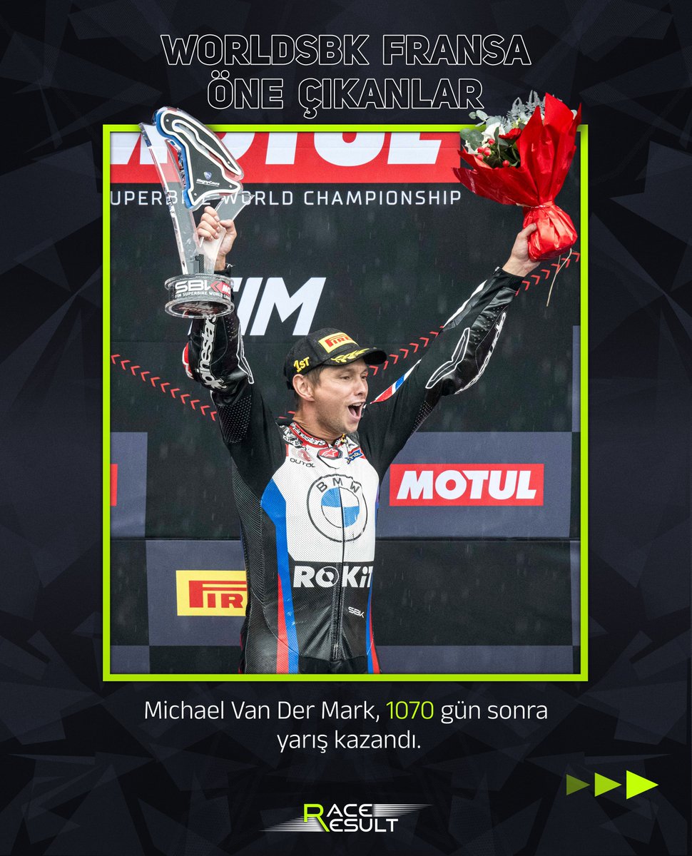 result_race's tweet photo. WolrdSBK Magny-Cours hafta sonundan öne çıkan detaylar. 🤔

Tüm detaylar için 👉 https://t.co/zo13jjoiPz

#WorldSBK #FrenchWorldSBK 🇫🇷 #NicoloBulega #MichaelVanDerMark #DaniloPetrucci #AlexLowes https://t.co/si6g6LgJWF