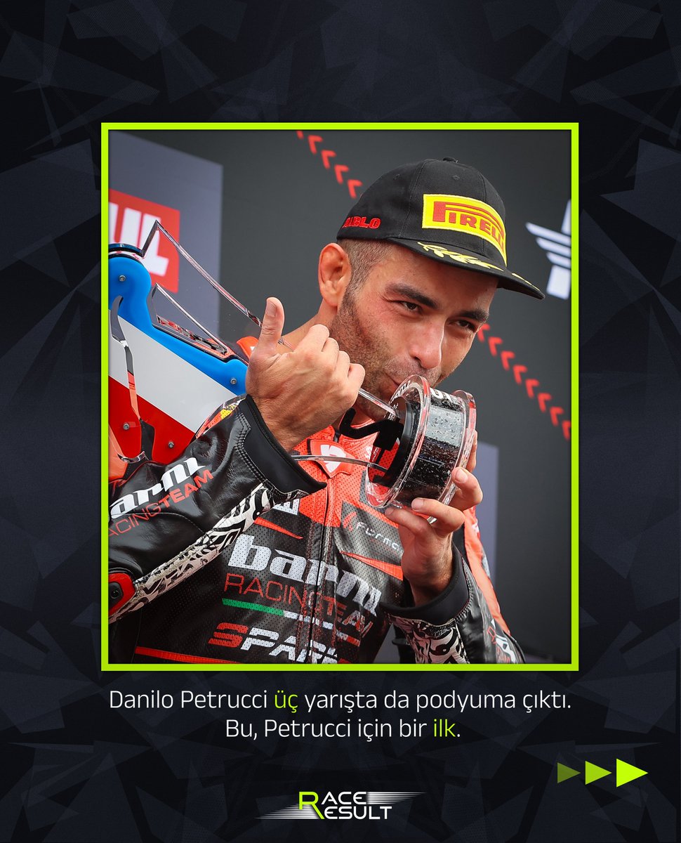 result_race's tweet photo. Tüm detaylar için 👉 https://t.co/zo13jjoQF7

#WorldSBK #FrenchWorldSBK 🇫🇷 #NicoloBulega #MichaelVanDerMark #DaniloPetrucci #AlexLowes https://t.co/vEeHkbnbp1