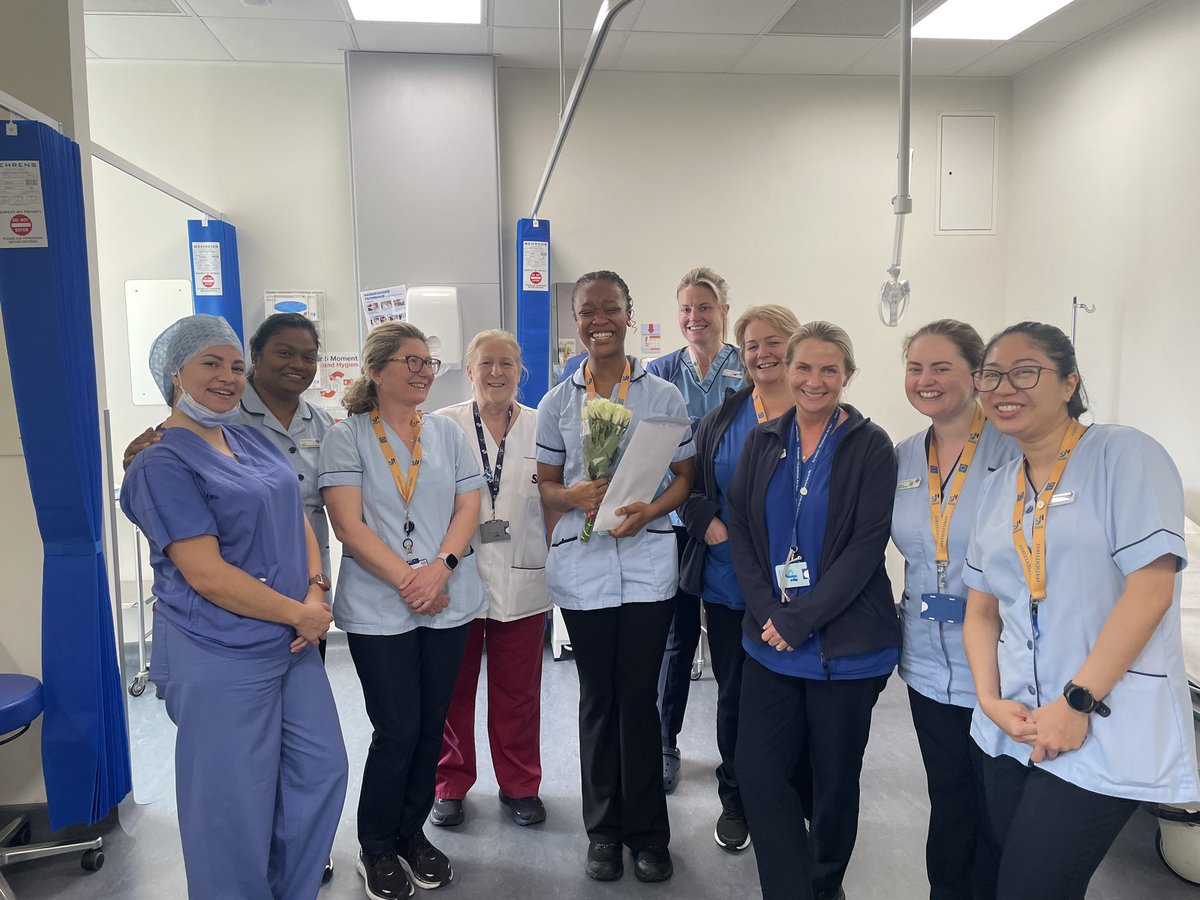 Charlotte Stuart (@c_stuart_sjh) on Twitter photo Lovely start to a Thursday morning for staff nurse Kim and the team in Plastics & Vascular OPD <a href="/stjamesdublin/">St James's Hospital</a> this morning! Congratulations to Kim on a DAISY nomination from a patient who was appreciative of her kindness & professionalism👏👏 Lovely start to a Thursday morning for staff nurse Kim and the team in Plastics & Vascular OPD <a href="/stjamesdublin/">St James's Hospital</a> this morning! Congratulations to Kim on a DAISY nomination from a patient who was appreciative of her kindness & professionalism👏👏