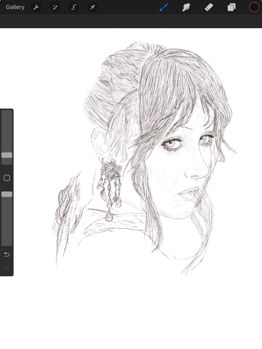 thatwitchygeek's tweet image. Wait it’s coming out better than I expected 😭