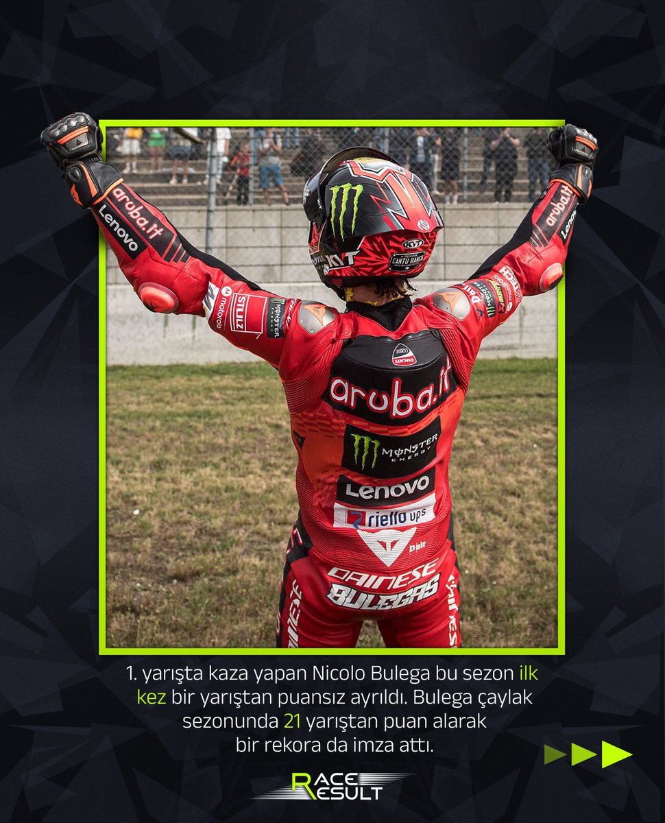 result_race's tweet photo. Tüm detaylar için 👉 https://t.co/zo13jjoQF7

#WorldSBK #FrenchWorldSBK 🇫🇷 #NicoloBulega #MichaelVanDerMark #DaniloPetrucci #AlexLowes https://t.co/ebXqRMEs0q