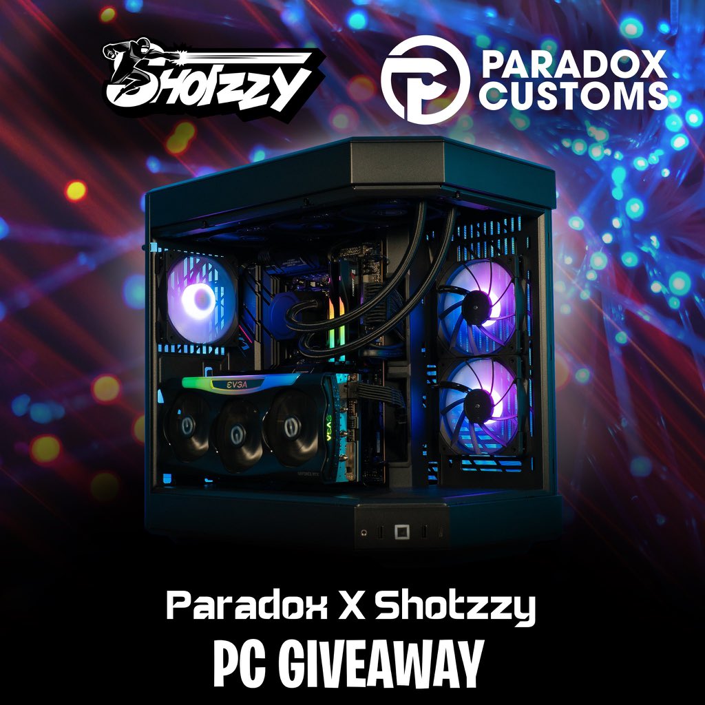 OpTic Shotzzy (@shotzzy) on Twitter photo To celebrate my sponsorship with <a href="/Brparadox/">Paradox Customs</a>, we're giving away a $2,500 PC!!
To Enter:
- RT and Like this tweet
- Follow <a href="/Shotzzy/">OpTic Shotzzy</a> and <a href="/Brparadox/">Paradox Customs</a>
Additional Entries Here:
gleam.io/tufKG/paradox-… To celebrate my sponsorship with <a href="/Brparadox/">Paradox Customs</a>, we're giving away a $2,500 PC!!
To Enter:
- RT and Like this tweet
- Follow <a href="/Shotzzy/">OpTic Shotzzy</a> and <a href="/Brparadox/">Paradox Customs</a>
Additional Entries Here:
gleam.io/tufKG/paradox-…