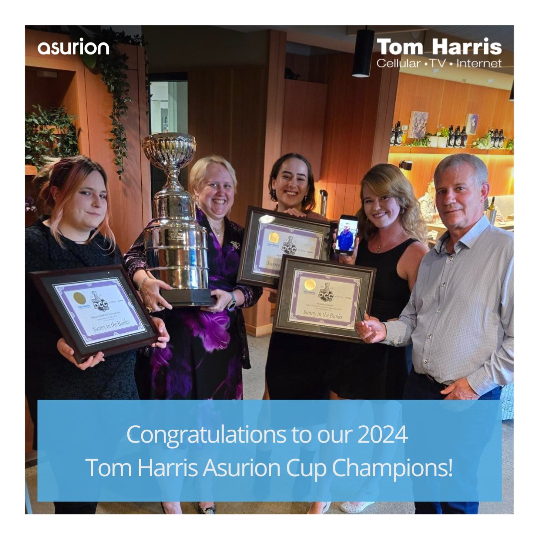 Congratulations to our 2024 Tom Harris Asurion Cup Champions! And a BIG thank you to Asurion for their hosting our team and running this contest!

#Asurion #TomHarris