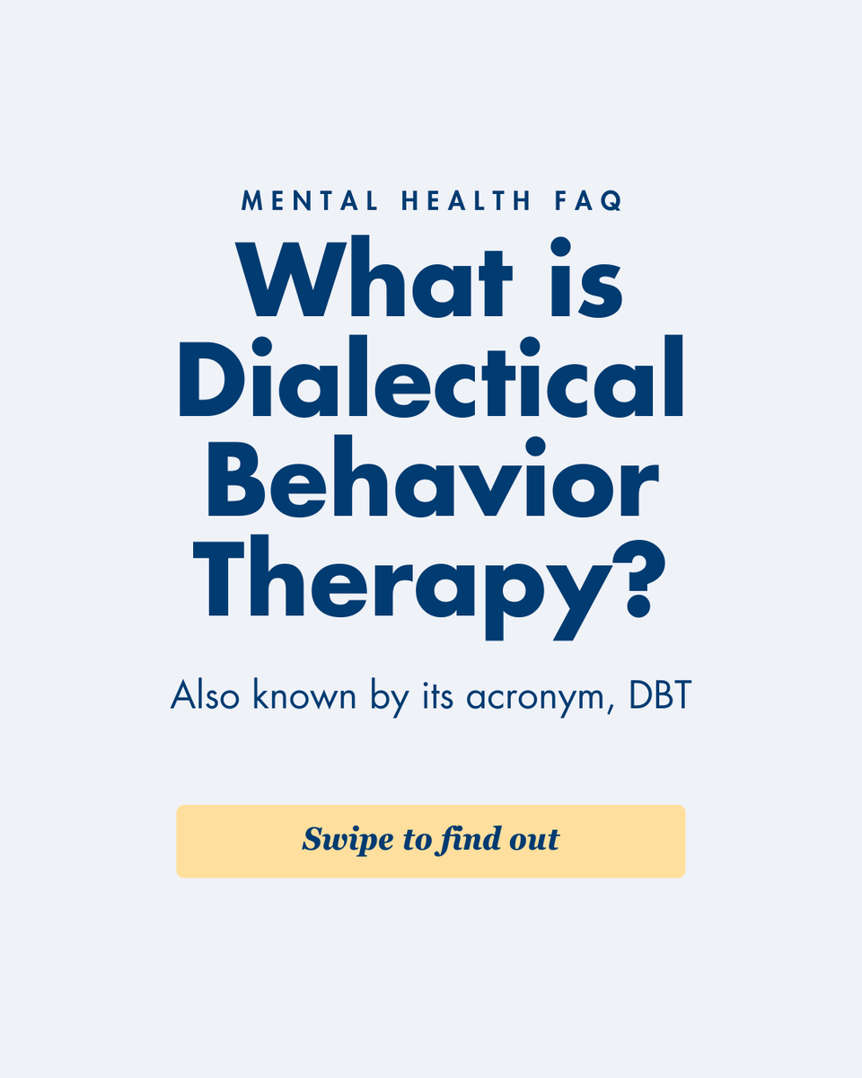 HopeHealingCI's tweet photo. Originally developed to treat borderline personality disorder, Dialectical Behavior Therapy (DBT) has been proven effective for a wide range of mental health issues, including depression, anxiety, and PTSD.

#dbt #dbtskills #houstonmentalhealth #houstontherapy #dbttherapy https://t.co/H3P1k0ioZ2