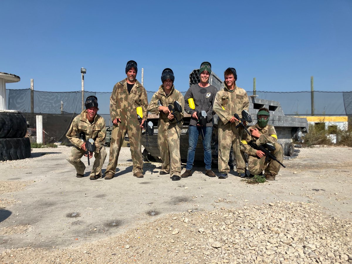 MBPaintball's tweet photo. Bachelor parties, we do that!  
Thanks for dropping in guys. https://t.co/eSju1thb0X
