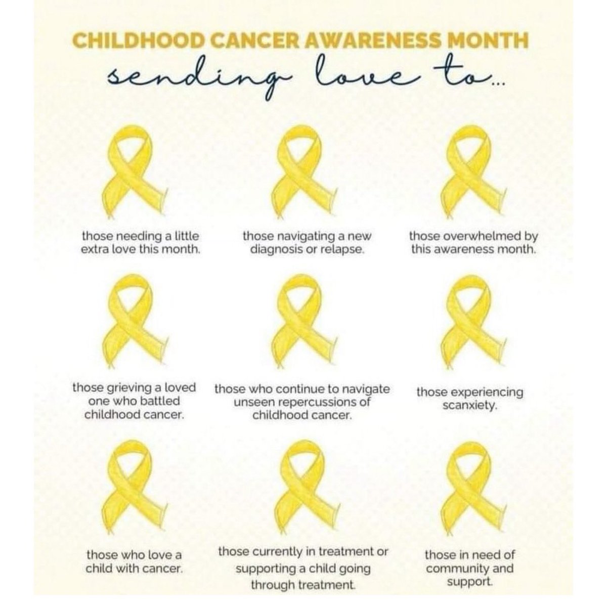 MelissaJoanHart's tweet photo. September is pediatric cancer awareness month, a cause that is close to my heart. 

Cancer is the leading cause of death by disease after infancy. Around 400,000 children and adolescents are diagnosed with cancer each year, but the actual number may be higher since an estimated 44% of global cases go undiagnosed. 

Please support pediatric-specific cancer research (only seven drugs have been approved by the FDA to treat childhood cancer in the past 30 years. In this time, over 200 drugs have been approved for adults) through trusted organizations such as @talanstrust & Pediatric Brain Tumor Foundation (@PBTF) & @stjude

link to support a current fundraiser for the Pediatric Brain Tumor Foundation, in honor of our friend Noah: https://t.co/R9xViYB1h5
