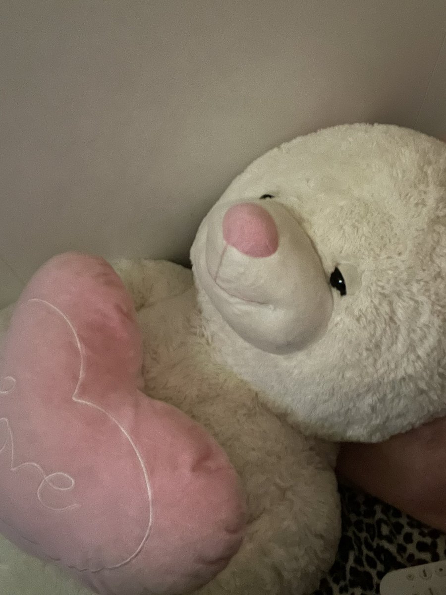 geen babe meer alleen me teddy voor deze winter 😕