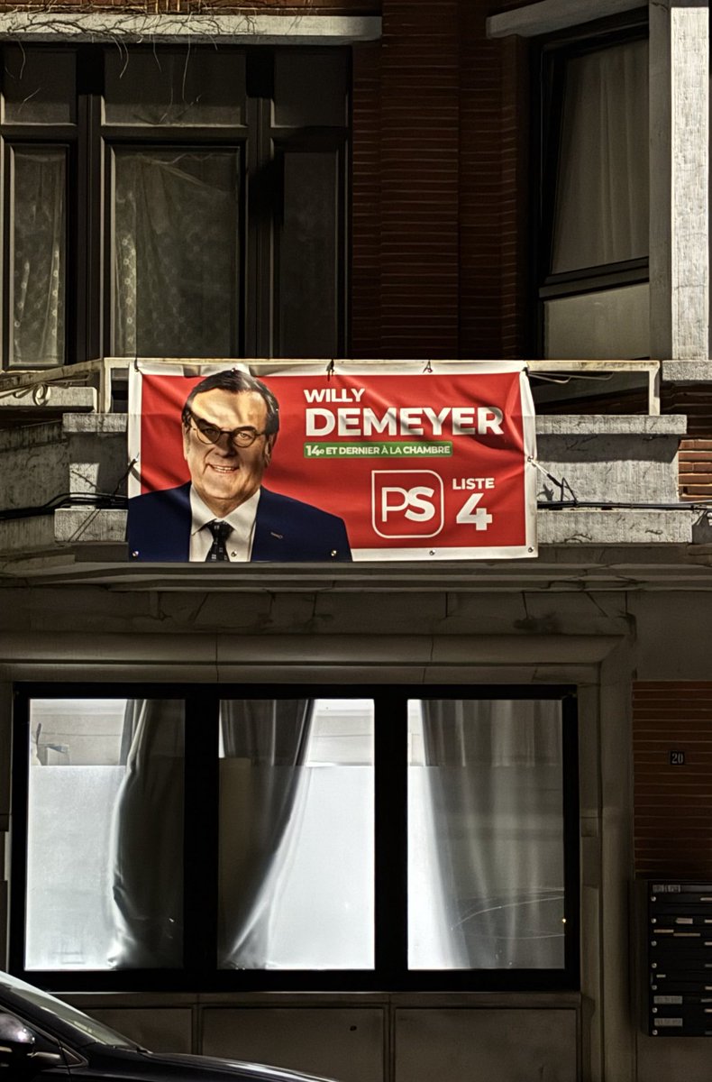 Un soutien inattendu! Merci à <a href="/Willy_Demeyer/">Willy Demeyer</a> d'appeler à voter pour la liste 4. En octobre, faites comme Willy, votez PTB liste 4! 🙃